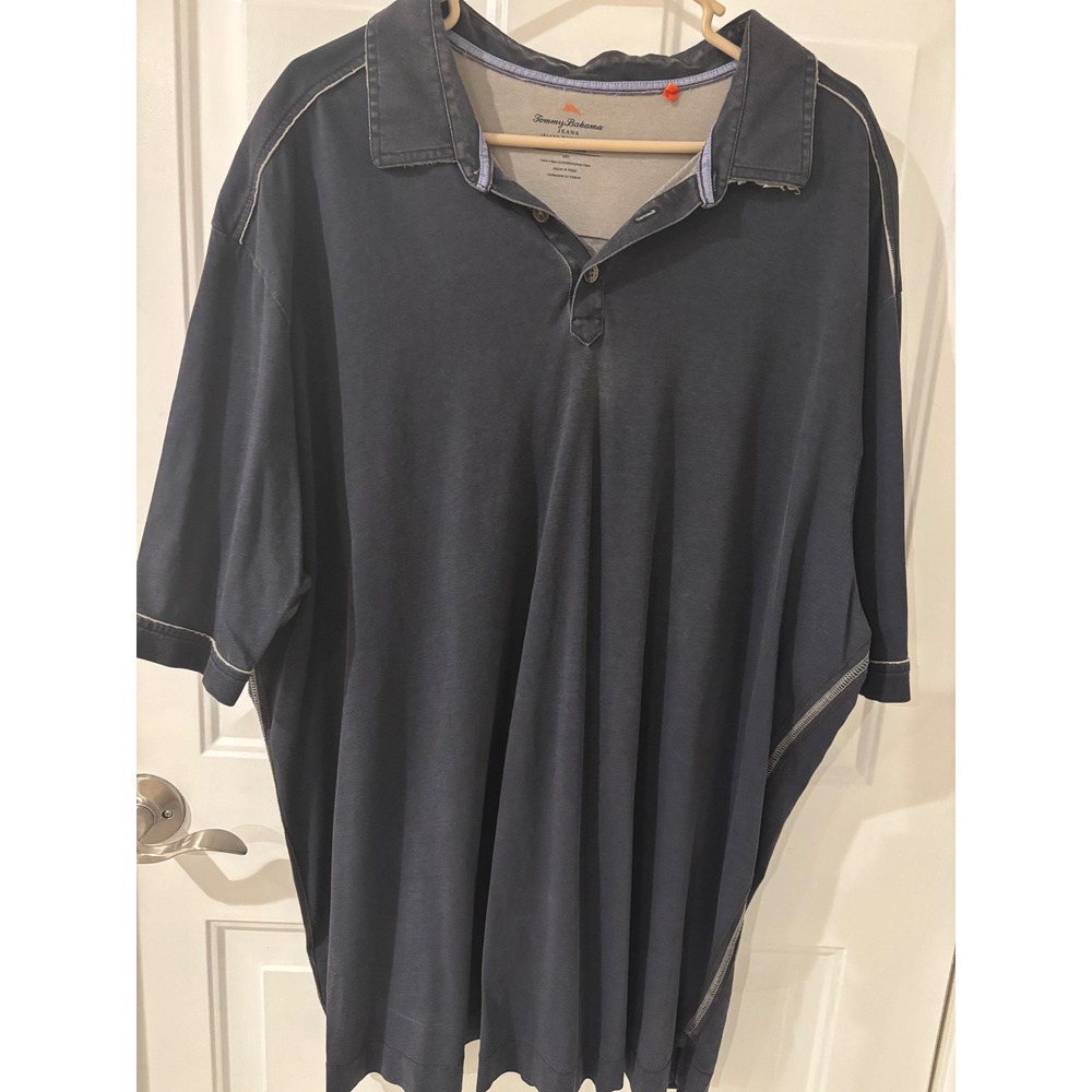 Tommy Bahama Jeans Polo Shirt Island Modern Fit‎ 2XLT Big and Tall